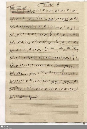 801. Terzetto: Quattro e tre che fansette / Paisiello, G.