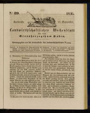 No 39. 1836. 23. September