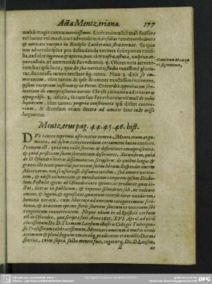 Mentzerus pag. 44. 45. 46. hist.