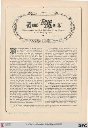 Hans Muelich: Miniaturmaler am Hofe Albrechts V. von Bayern, [1]