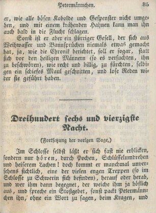 Dreihundert sechs und vierzigste Nacht