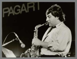 Massimo Urbani : Portrait des Jazz-Saxophonisten Massimo Urbani beim Jazz Jamboree Warschau 1979