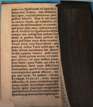 Ex C. Taciti Germania et Agricola quaestiones Miscellaneae