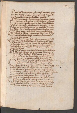Liber specialis gratiae (Auszug mit drei Mariengebeten)