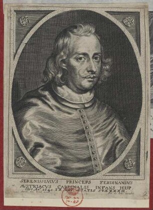 Bildnis des FerdinandvsBildnis Ferdinand, Kardinalinfant von Spanien