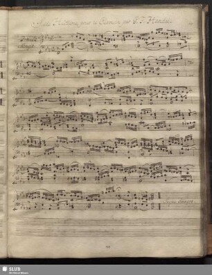 Suite Huitieme pour le Clavecin