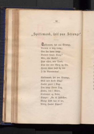 "Spillemand, spil paa Strænge".