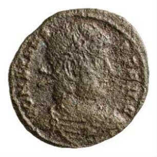 Münze, Aes 4, 347 - 348 n. Chr.