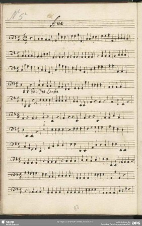 No. 5 Aria: Fra l'ombre un lampo solo