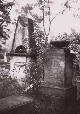 Dresden. Eliasfriedhof. Grabmal für Christiane Augusta Kind