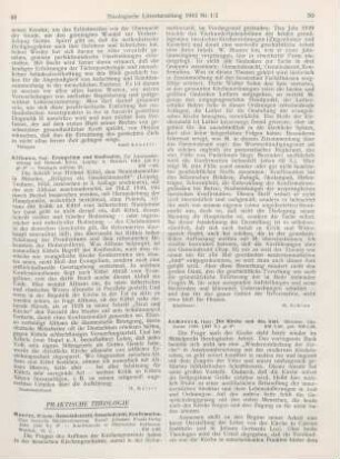 Praktische Theologie