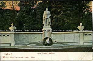 Das Denkmal für Kaiser Friedrich III. im Berliner Tiergarten
