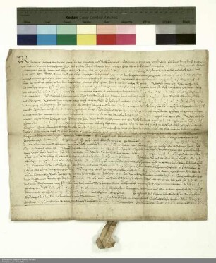 Dechant Balthasar und das Kapitel von Rasdorf leihen Jakob Wechsler und Melchior Fuchs aus Rasdorf das Crafts-Gut daselbst