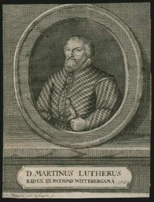 D. Martinus Lutherus Redux Ex Pathmo Wittebergam A. 1522