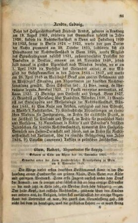 Biographische Umrisse der Mitglieder der deutschen konstituirenden Nationalversammlung zu Frankfurt a. M. : nach authentischen Quellen, 2