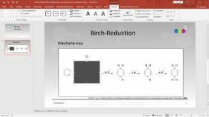 PowerPoint-Übung: Mechanismen und Syntheserouten darstellen