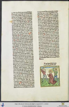 Von sant Fabiano dem heiligen Bapst