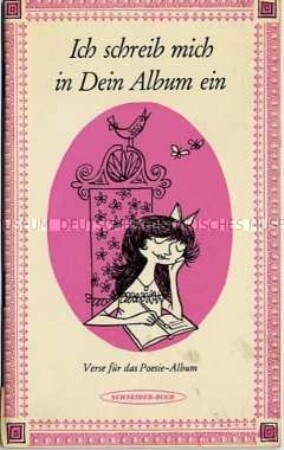 Heft mit Versen für das Poesie-Album
