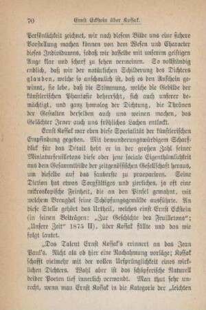 Ernst Eckstein über Kossak