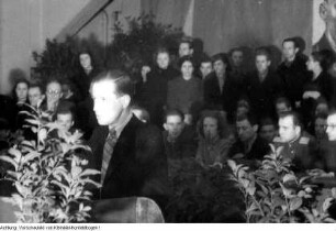 Freie Deutsche Jugend (FDJ). Gründungskonferenz der FDJ Land Sachsen, 20. März 1946