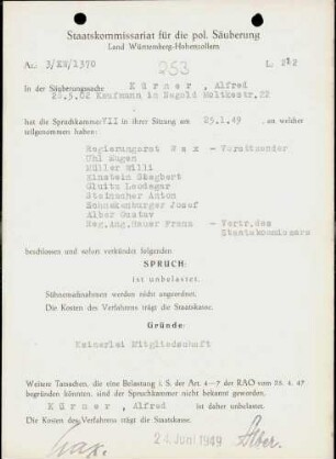 Kürner, Alfred