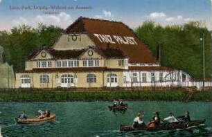 Luna-Park, Leipzig-Wahren am Auensee: Tanzpalast [Offizielle Postkarte : 10]