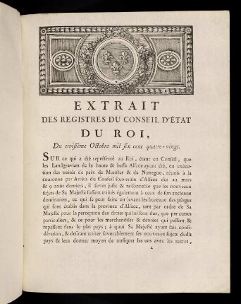 11-14, Extrait Des Registres Du Conseil D´Etat Du ...