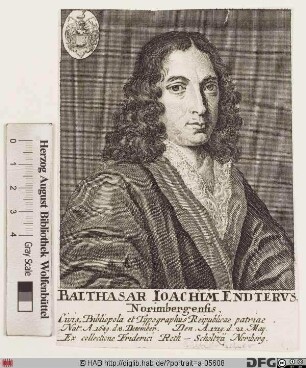 Bildnis Balthasar Joachim Endter