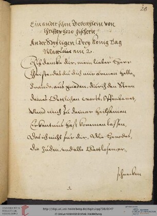 Gebete am Heiligen Dreikönigstag