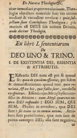 Deo uno & trino.