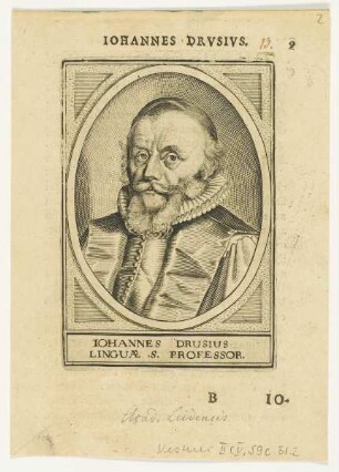 Bildnis des Iohannes Drusius
