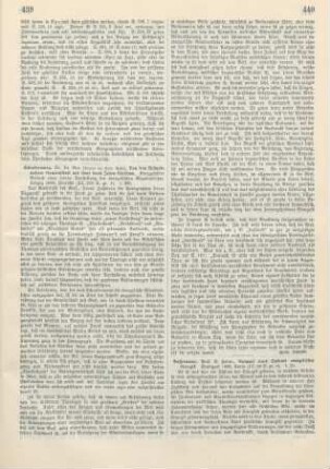 439-440 [Rezension] Schnedermann, Georg Hermann, Von dem Bestande unserer Gemeinschaft mit Gott durch Jesum Christum