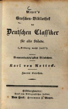 Karl von Rotteck, 2