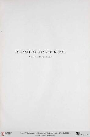 Die ostasiatische Kunst