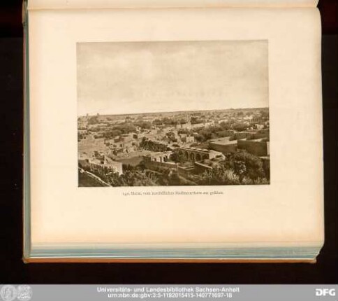 142. Herat, vom nordöstlichen Stadtmauerturm aus gesehen.