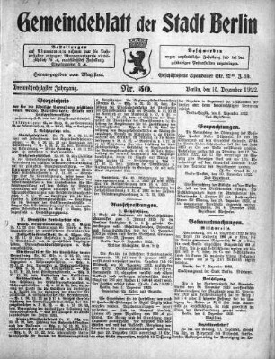 1922,50: Nr. 50, 10. Dezember 1922