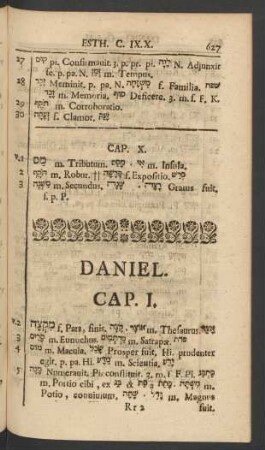 Daniel. Cap. I. - Cap. XII.