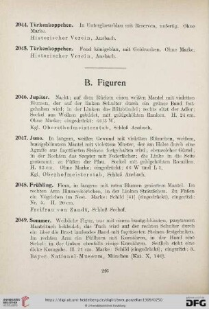 B. Figuren (Nr. 2046 - 2129)