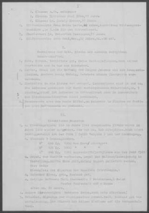 Hessental: Visitationsbericht mit Pfarrbericht 1953