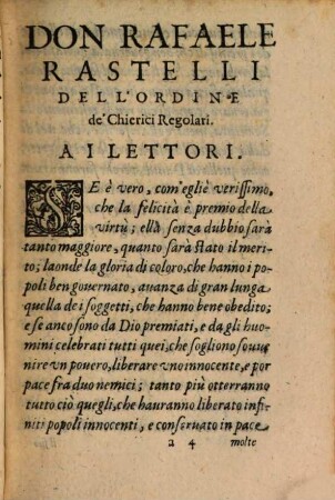 Discorso del Governo e della Ragion vera di Stato