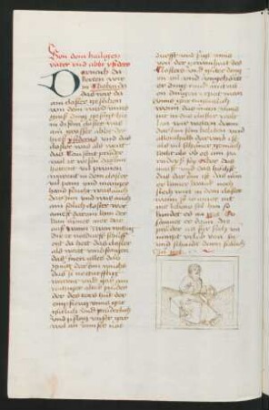 Federzeichnung: Isiderus (oder Appolonius)