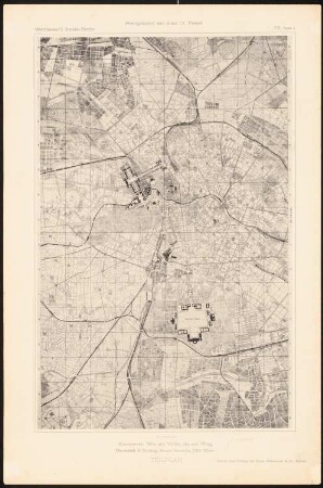 Wettbewerb Groß-Berlin 1910 Teilplan: Bebauungsplan (aus: Wettbewerb Groß-Berlin 1910. Die preisgekrönten Entwürfe mit Erläuterungsberichten, 1911)