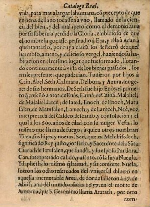 Catalogo real y genealogico de España