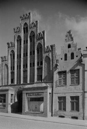 Rostock. Giebelhäuser