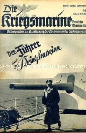 Illustrierte Halbmonatszeitschrift "Die Kriegsmarine" zum Seekrieg gegen Großbritannien