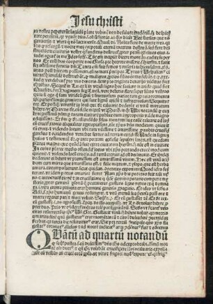 Quantum ad quartum notandum ....