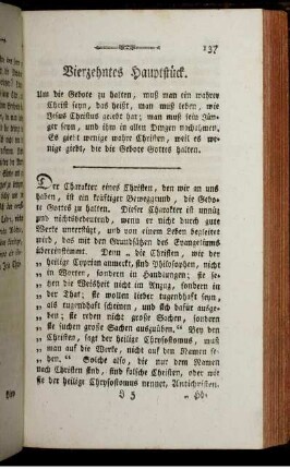 Vierzehntes Hauptstück.