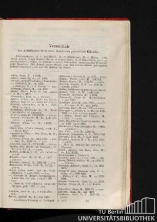 Verzeichnis der wichtigsten in diesem Handbuch genannten Künstler.