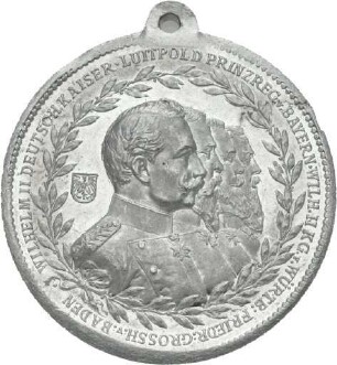 Medaille auf den Besuch des Germanischen Nationalmuseums 1902