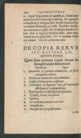De Copia Rerum Seu Ratione Locupletandae sententiae.